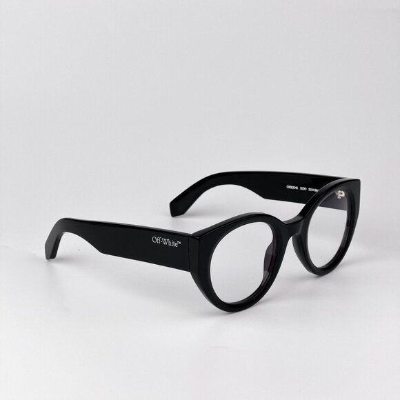 Off-White STYLE 41 Eyeglasses – Black Round Frame Blue Light| Model OERJ041 1000 - Picture 5 of 9